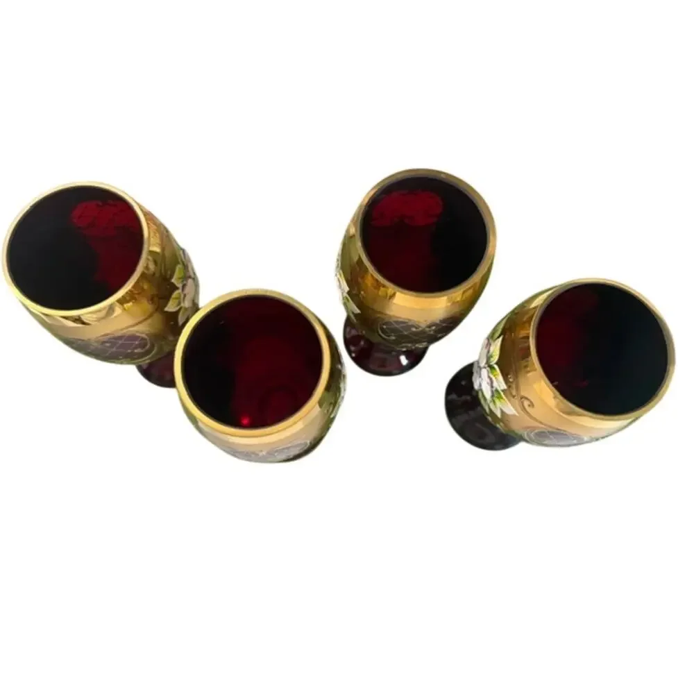 Set of 4 Bohemian 5.75